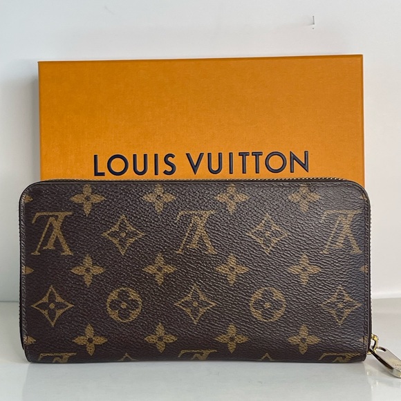 Louis Vuitton LV Long Wallet Brown Monogram with dust bag, box and ribbon - Picture 2 of 14